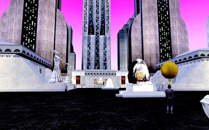 Coronet city square, Corellia